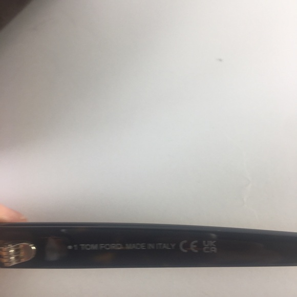 Tom Ford TF5898-B ECO 052 Tortoise Plastic Optical Eyeglasses Frame 52-19-145 - Picture 7 of 7